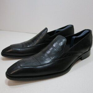 Duca Split Toe Strap Leather Dress Men's Loafers Footwear Shoe Loafers Italy 47